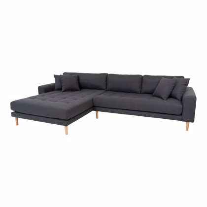 Chaiselong Sofa | Lido venstrevendt  | Mørkegrå